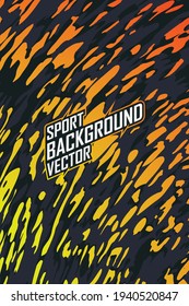 Texture for sports abstract background. Racing stripe graphic for livery, extreme jersey team, vinyl car wrap and decal stickers.