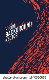 Texture for sports abstract background. Racing stripe graphic for livery, extreme jersey team, vinyl car wrap and decal stickers.