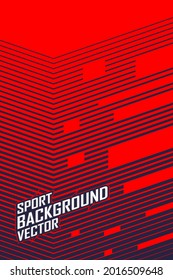 Texture for sports abstract background. Racing stripe graphic for livery, extreme jersey team, vinyl car wrap and decal stickers.