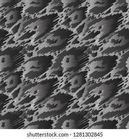 The texture of the stain. Leopard skin. Abstract seamless pattern .Vector illustration.