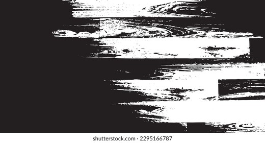 Texture of stained horizontal planks facade. Dirty rough siding of wooden paneling. Rustic grungy of hard boards design.