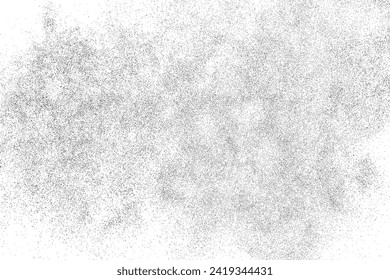 Texture stamps with torn. Black and white pattern. Worn paper effect backdrop. Old paper overlay. Grunge design element. Vector illustration.