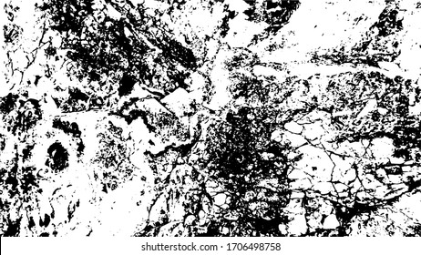 The texture of the stone in black and white color. Grunge texture pattern for banner, poster, urban design.