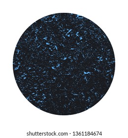 
The texture of the stone in the form of a circle. Marble decor element. Vector illustration.