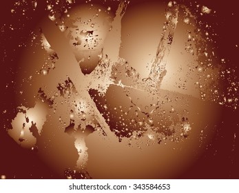 Texture stone wall useful as a background gradient