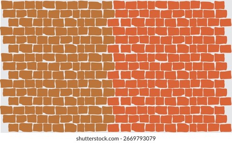 Textura de piedras. Muro de piedra de bloques de Vector. Ilustración vectorial sin fisuras de piedra sin fisuras. Que se puede utilizar y ampliar a cualquier tamaño sin pérdida de calidad. Estructura de un muro de piedra.