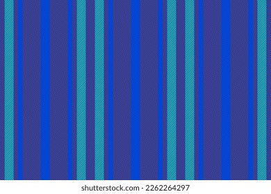 Texture stripe vector. Fabric pattern textile. Background lines vertical seamless in blue and green colors.