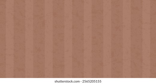 Texture of striped craft paper, background in mocha mousse color, seamless pattern with rough distress effect for interior decoration, scrapbook, wrapping paper. Vector illustration