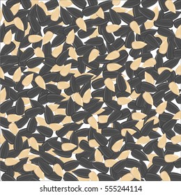 Texture. Sunflower seeds