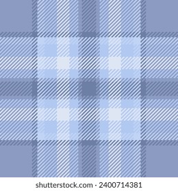 Fondo del tartán de textura de tela de corte chapado con un vector textil sin costura de patrón en colores claros y pastel.