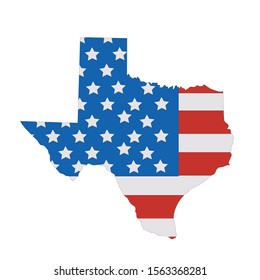 Texture Texas State Icon vector