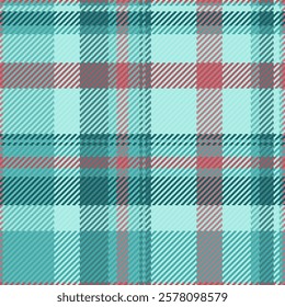Texture textile check of pattern plaid tartan with a seamless fabric vector background.
