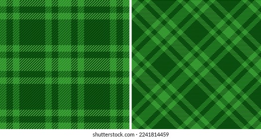 Textura sin costura. Patrón vectorial de tejido. Ponga el fondo de la comprobación del tartán en juego.