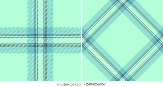 Texture textile vector of fabric tartan background with a seamless check plaid pattern. Set in gradient colours. Eco friendly packaging ideas for products.