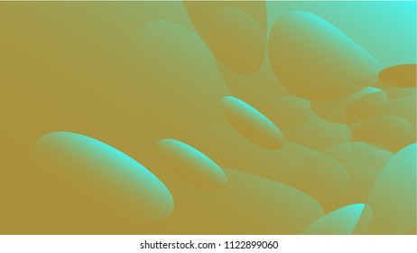 Texture of transparent blue with pink abstract volumetric unique magic round and oval different shapes of light beautiful air cosmic bubbles, drops on a sepia background. Vector illustration.
