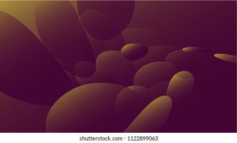 Texture from transparent dark abstract volumetric unique magic round and oval different shapes of light beautiful air cosmic bubbles, drops on a dark background. Vector illustration.