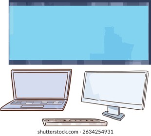 texture tv,computer,laptop screen vector asset