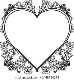 Texture of various card, feature beautiful floral frame. Vector