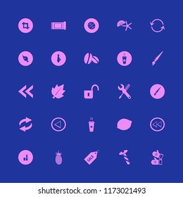 texture vector icons set. with sale tag, recycle sign, tie and crop in set