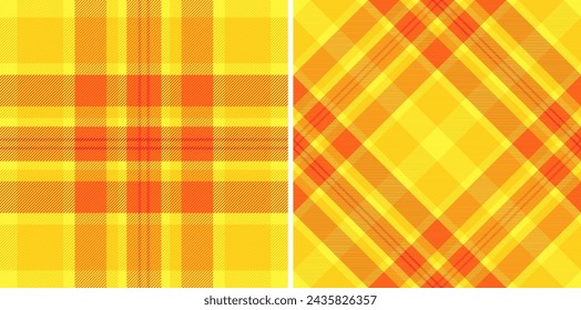 Texture vector tartan of pattern textile plaid with a check background fabric seamless. Set in happy colors of elegant tablecloths for special occasions.