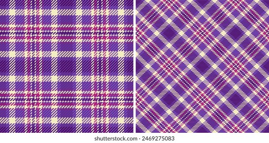 Textur Vektorgrafik Tartan aus textilem karierten Scheck mit einem Muster nahtlosen Hintergrundgewebe. In dunklen Farben. Gemütliche Wohnzimmerideen.