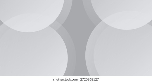 Vetores de textura fundo branco com linhas de círculo cinza gradiente claro