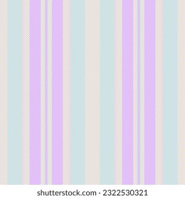 Tejidos verticales de tela sin soldadura de banda textil con un vector de patrón de fondo de líneas en colores de almendros claros y blanqueados.