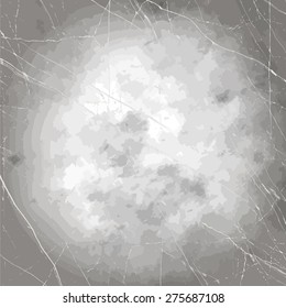 Texture of vintage paper. Background for design. Square sheet with vignette.