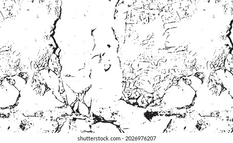 Texture, wall, concrete, it can be used as a background. Wall fragment with scratches and cracks
