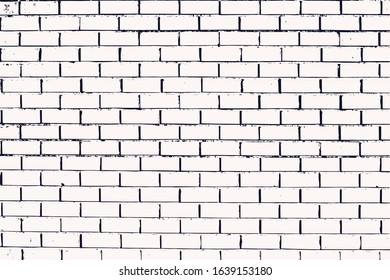 The texture of the wall with stonework of the correct rectangular shape. Bricks laid in rows fill the background. Vector illustration.