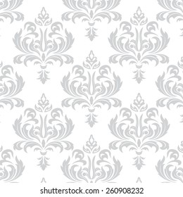 Texture wallpapers in the style of Baroque . Background of gray  and white color .  Can be used for  backgrounds and page fill web design