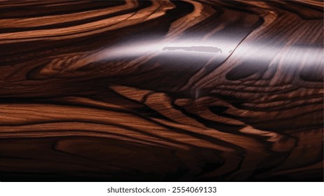 Texture of walnut board with oil finish. Wood texture. Wooden background.	