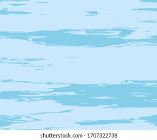 The texture of the water. Abstract  background with different shades of blue. Vector illustration