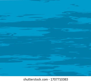The texture of the water. Abstract  background with different shades of blue. Vector illustration