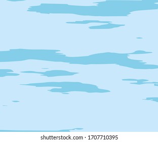  Die Struktur des Wassers. Abstrakter Hintergrund mit verschiedenen Blautönen. Vektorillustration