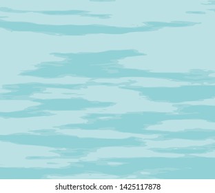 The texture of the water. Abstract natural background with different shades of blue. Vector illustration