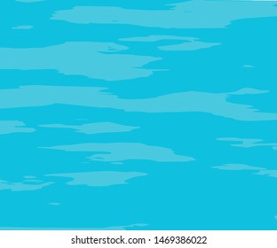 The texture of the water. Abstract natural background with different shades of blue. Vector illustration
