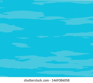 The texture of the water. Abstract natural background with different shades of blue. Vector illustration