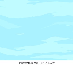 The texture of the water. Abstract natural background with different shades of blue. Vector illustration