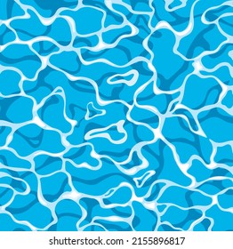 Texture Water Blue Water Texture Background Stock Vector (Royalty Free ...