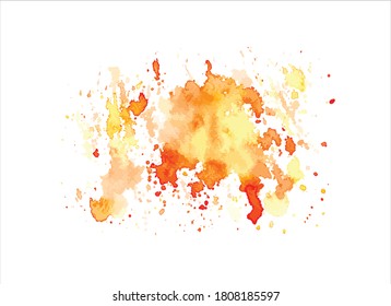 texture water color paint stroke background vector