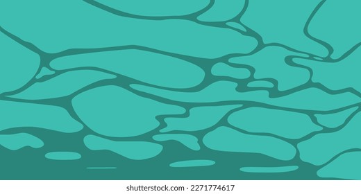 The texture of the water. Deep sea background banner.
