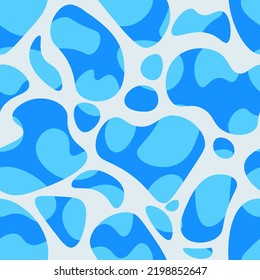 
La textura del agua. Ilustración vectorial. patrón impecable.