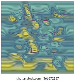 Texture waves colorful vector background