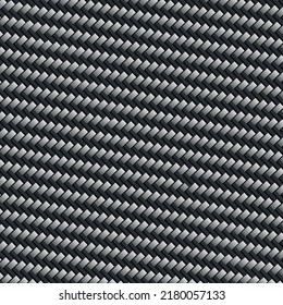 Texture web background stylish carbon fiber - Vector illustration