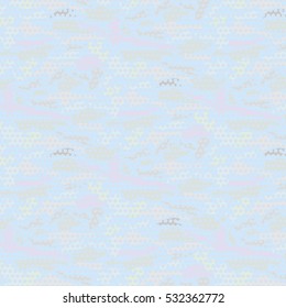 texture of white camouflage fabrics, vector illustration