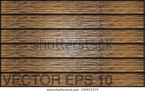 Texture Wood Floor Two Different Directions Stock Vector