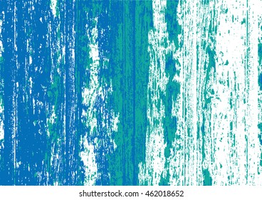 Texture of a wood-grain with weathered paint. Abstract vector illustration