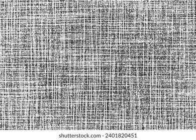 Textur aus Geweben, Leinwand. Vektorstruktur.