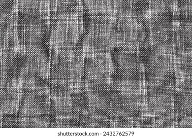 Texture of woven fabric, canvas. Vector illustration.